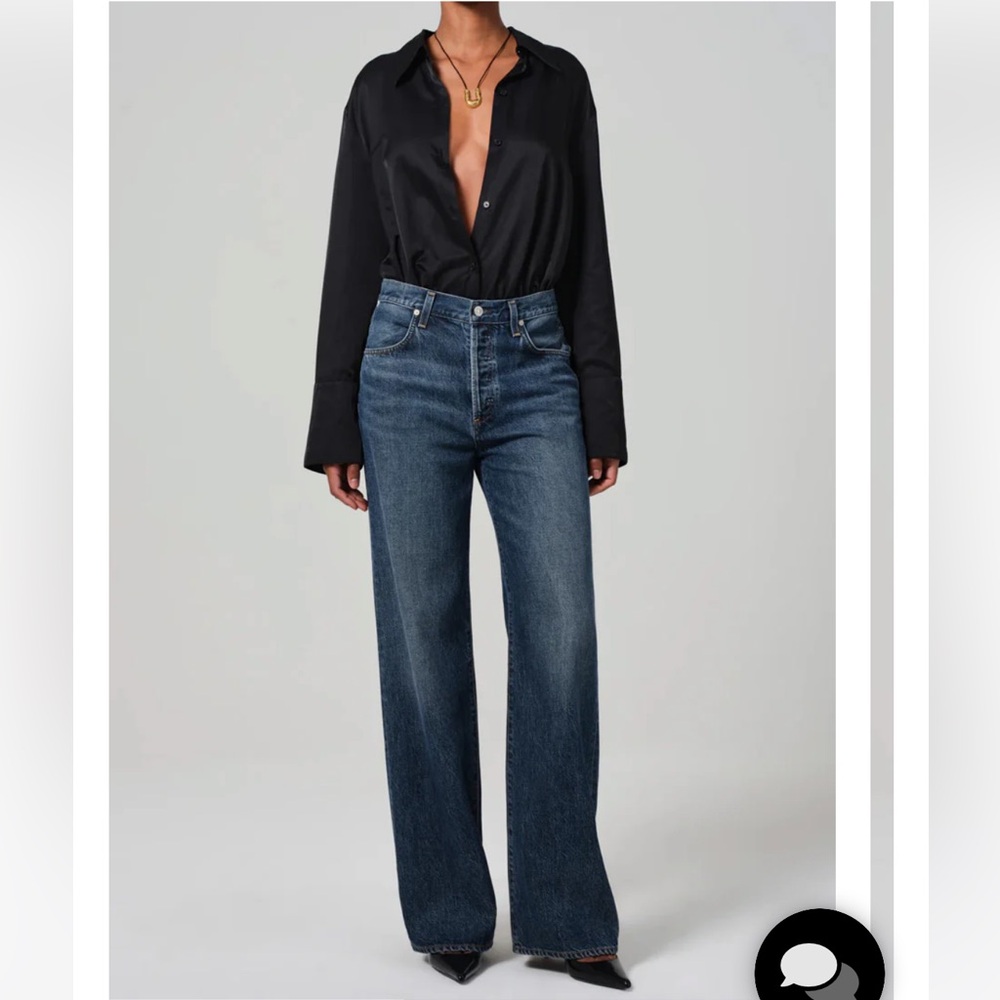 Citizens of Humanity Annina jeans (33” length, professionally hemmed to 32”)